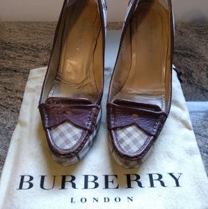 Burberry Loafers with Heels
